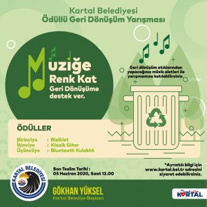 Kartal Belediyesi, Ödüllü Geri Dönüşüm Yarışması ile Doğaya _Ses_ Veriyor
