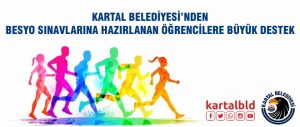 Kartal Belediyesi'nden BESYO Sınavlarına Hazırlanan Öğrencilere Büyük Destek