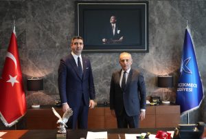 Başkan Gökhan Yüksel'den Küçükçekmece Belediye Başkanı Kemal Çebi'ye Ziyaret