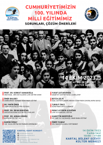 Kartal’da ‘Cumhuriyetimizin 100. Yılında Milli Eğitimimiz, Sorunları, Çözüm Önerileri’ Çalıştayı Yapılacak